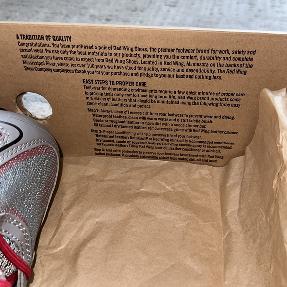 NEW Men’s Red Wing Shoes (Aluminum Toe) - Picture 14 of 14